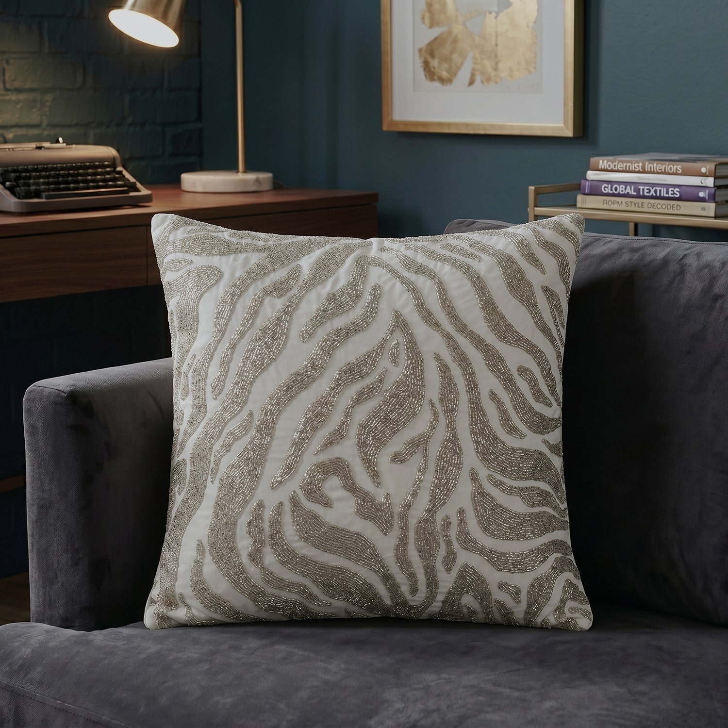 LR Home Rory Square Throw Pillow