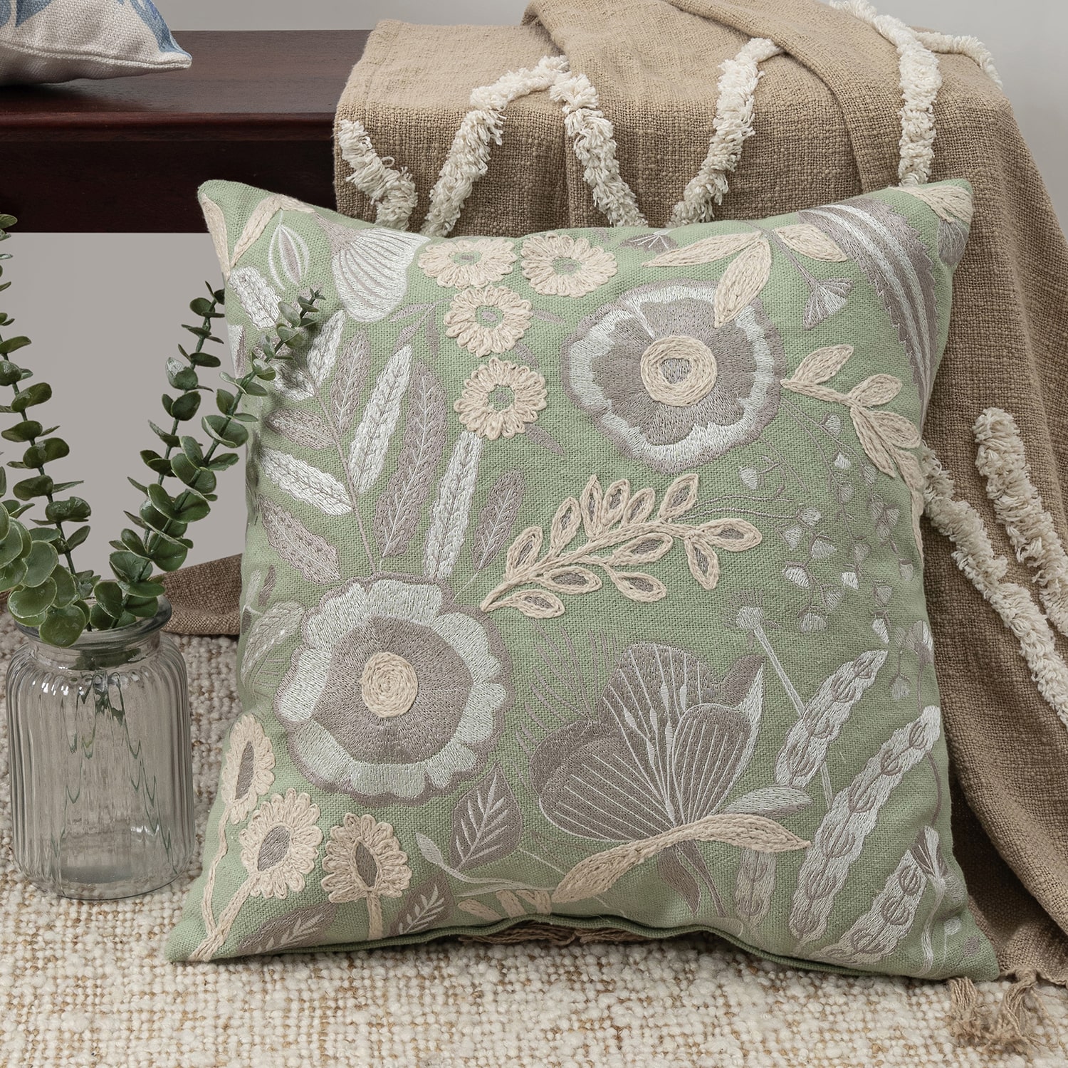 LR Home Nash Square Throw Pillow