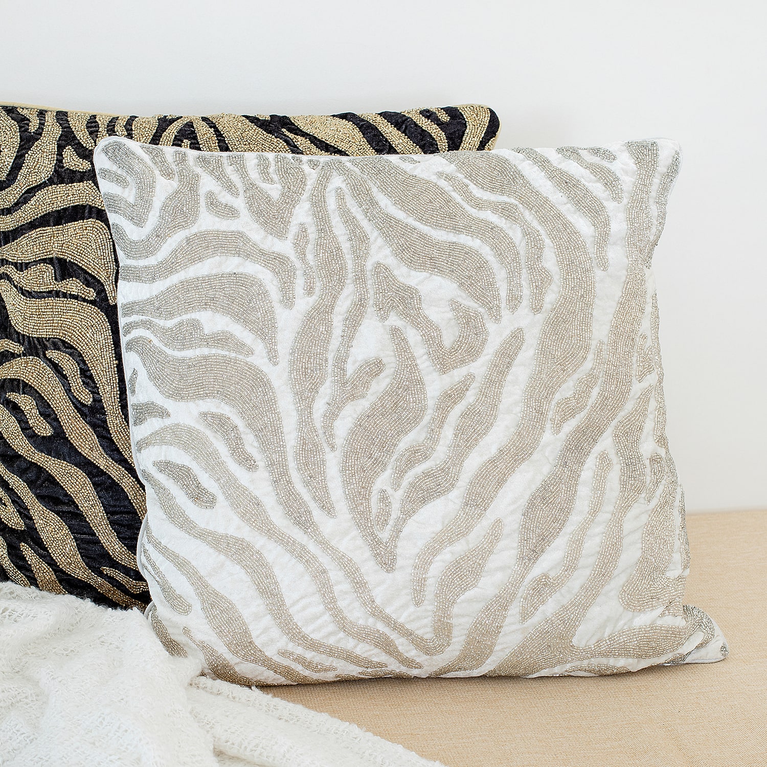 LR Home Rory Square Throw Pillow