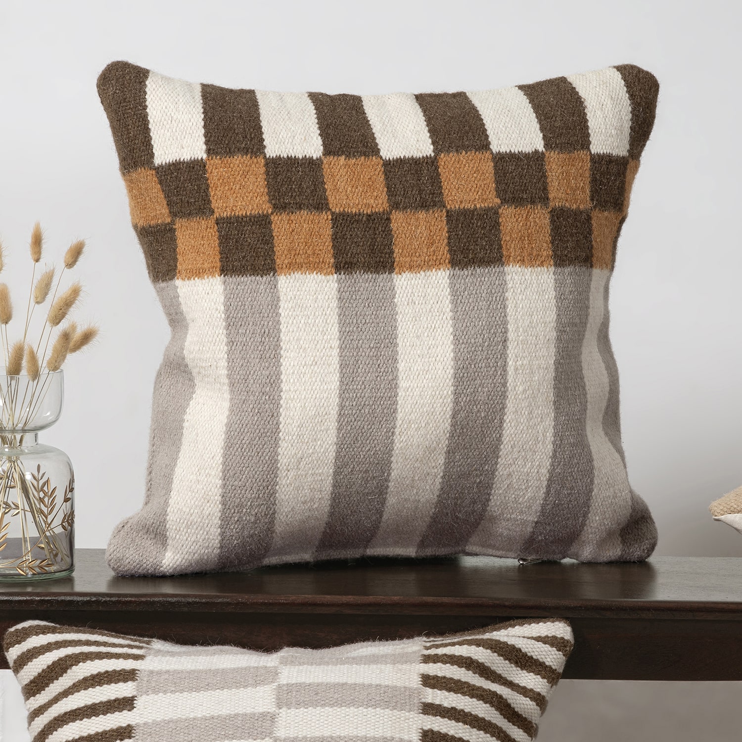 LR Home Omar Square Throw Pillow
