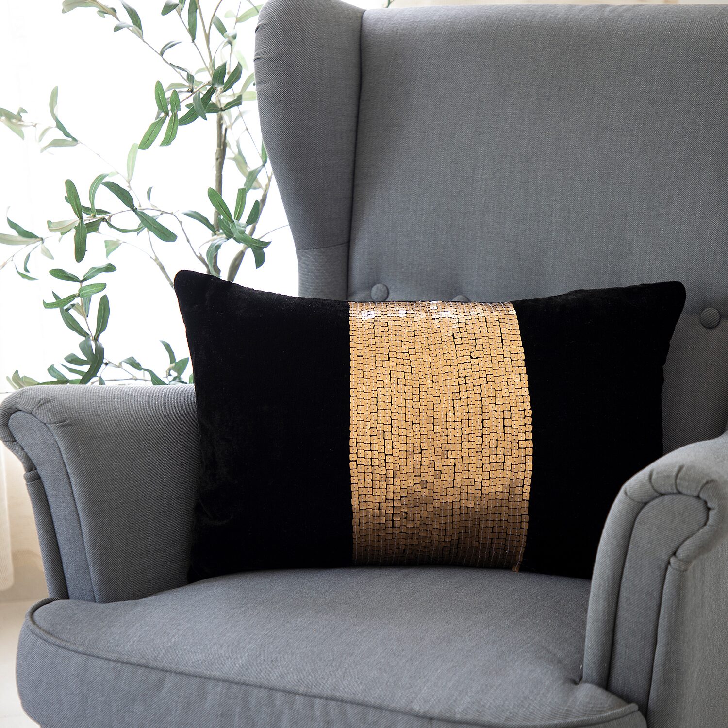LR Home Kai Lumbar Pillow