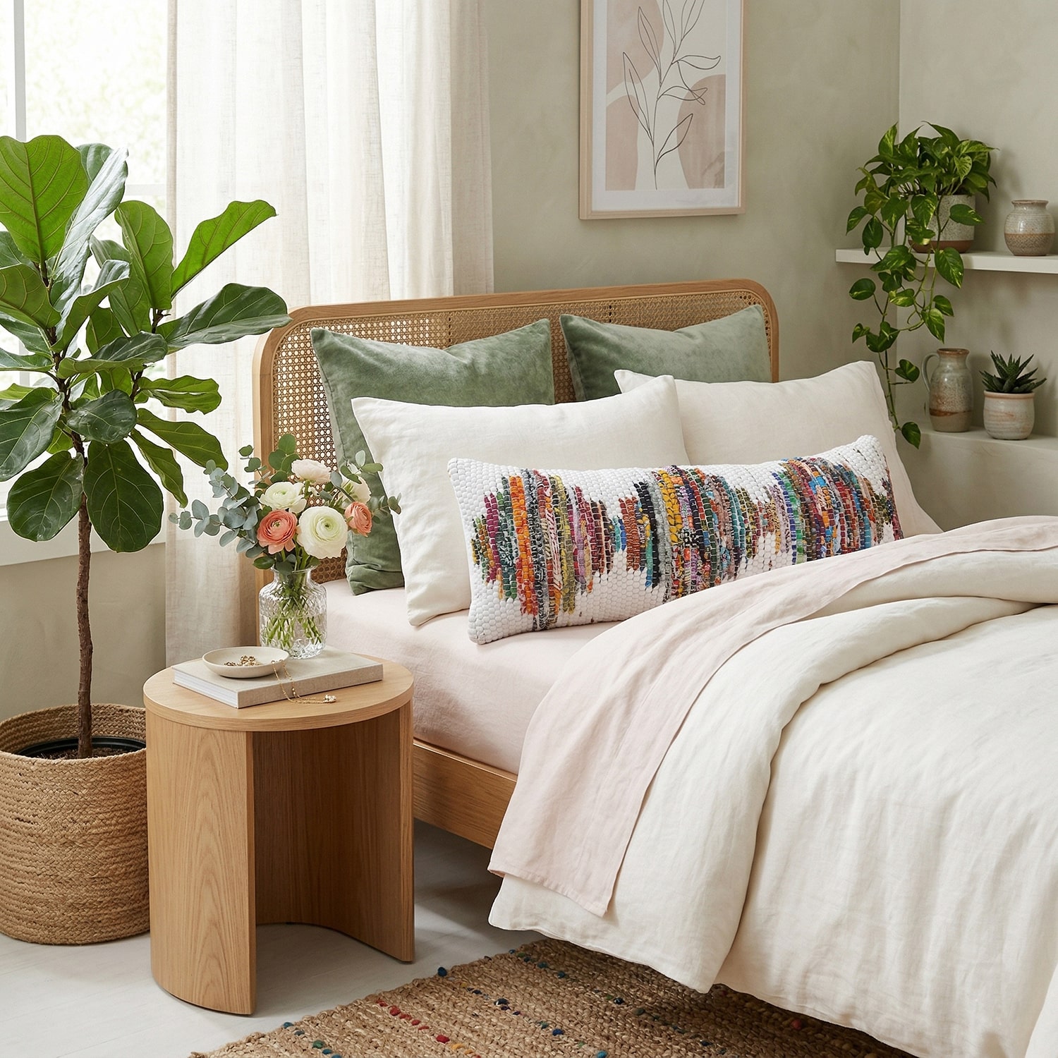LR Home Isa Lumbar Pillow