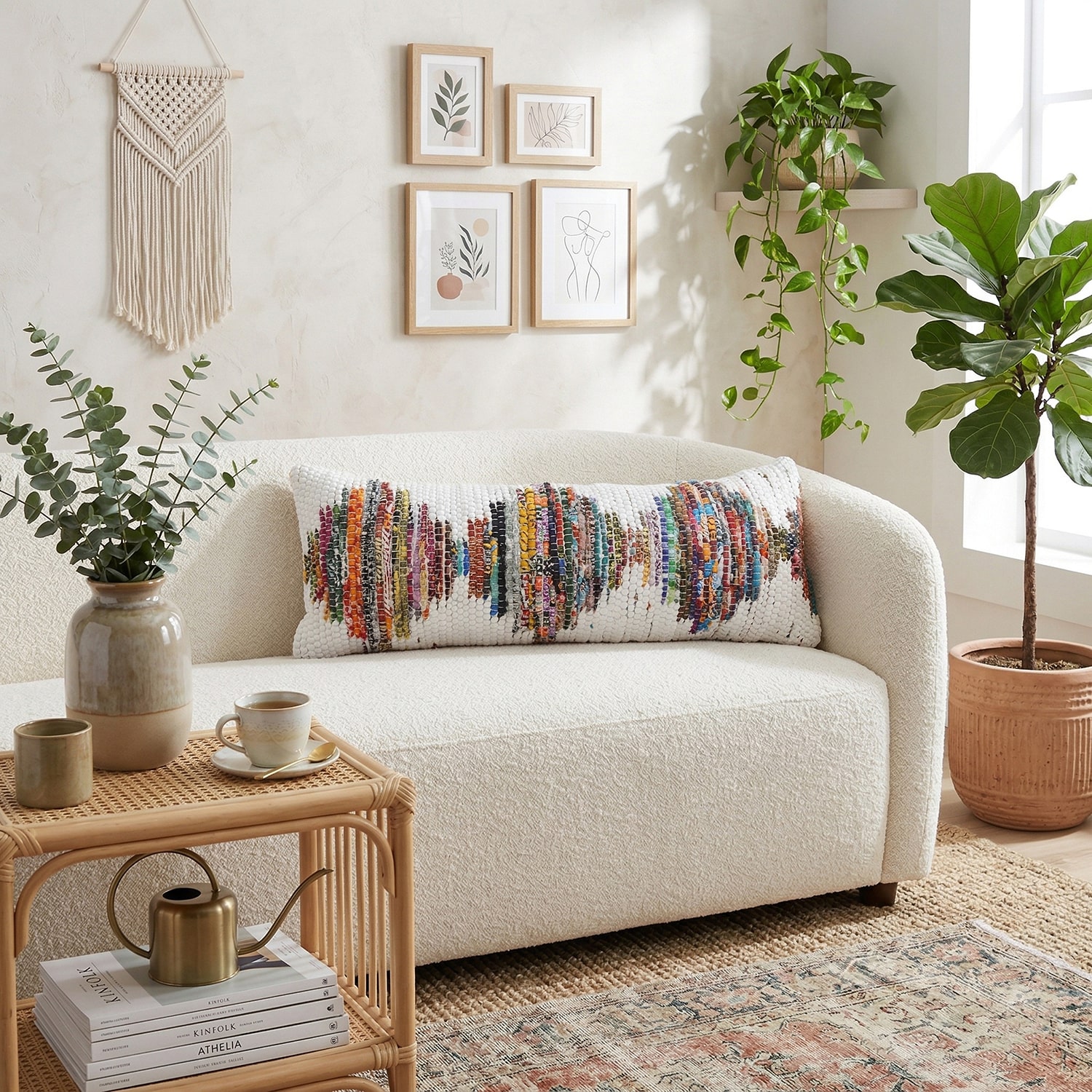 LR Home Isa Lumbar Pillow