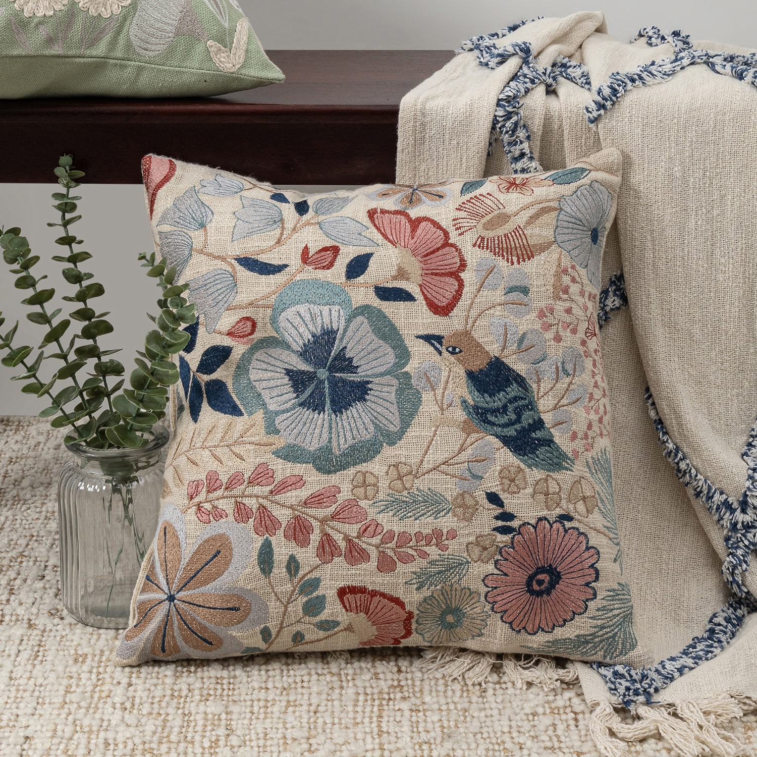 LR Home Lane Square Throw Pillow
