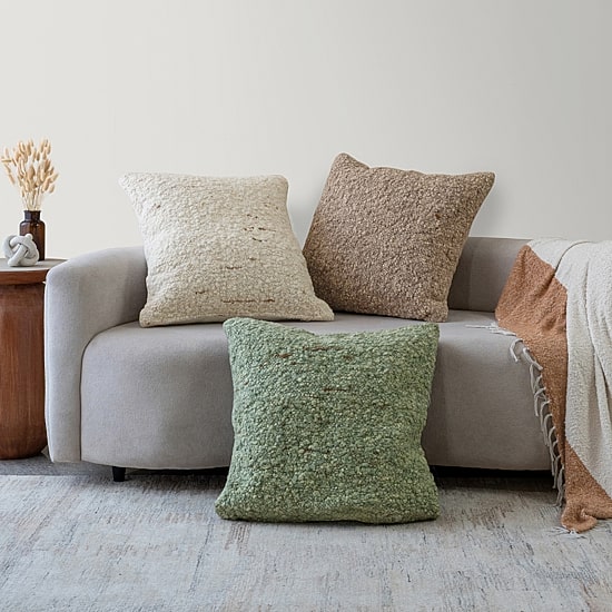 LR Home Koa Square Throw Pillow