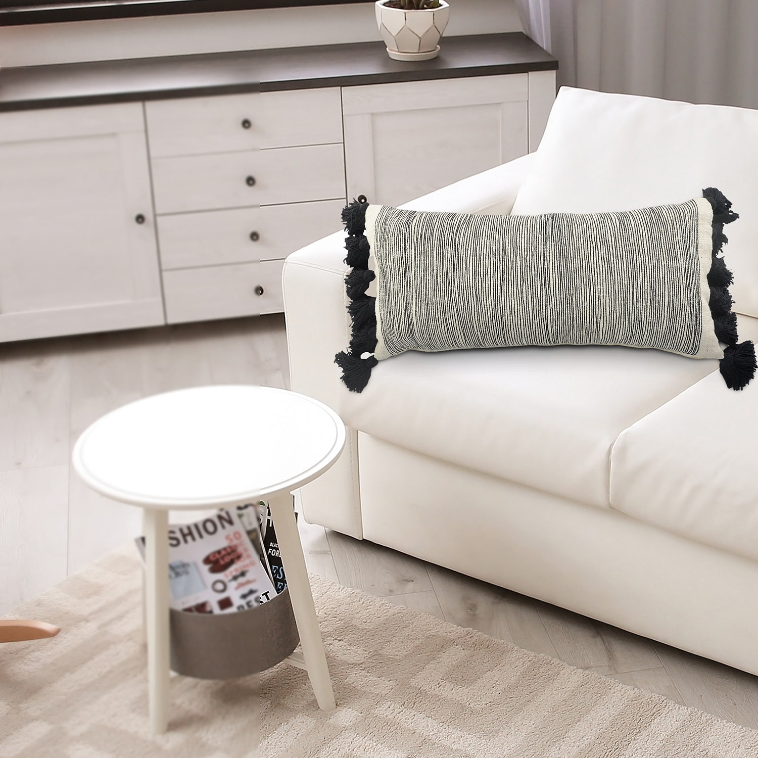 LR Home Thom Lumbar Pillow