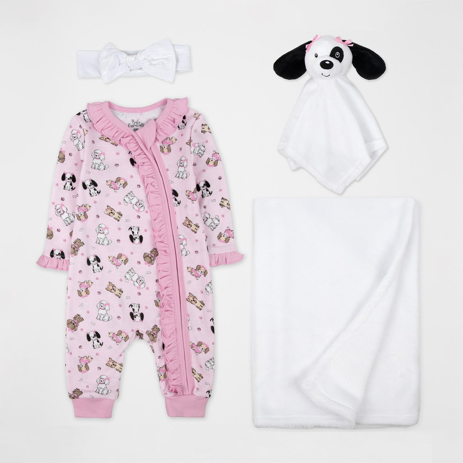 Baby Essentials Unisex 4-pc. Clothing Set