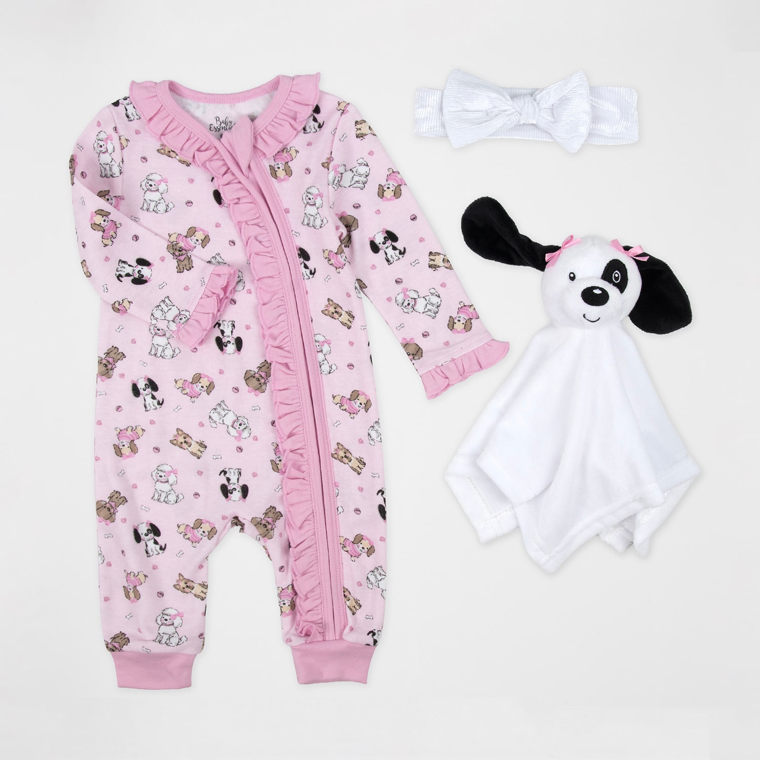 Baby Essentials Unisex 4-pc. Clothing Set