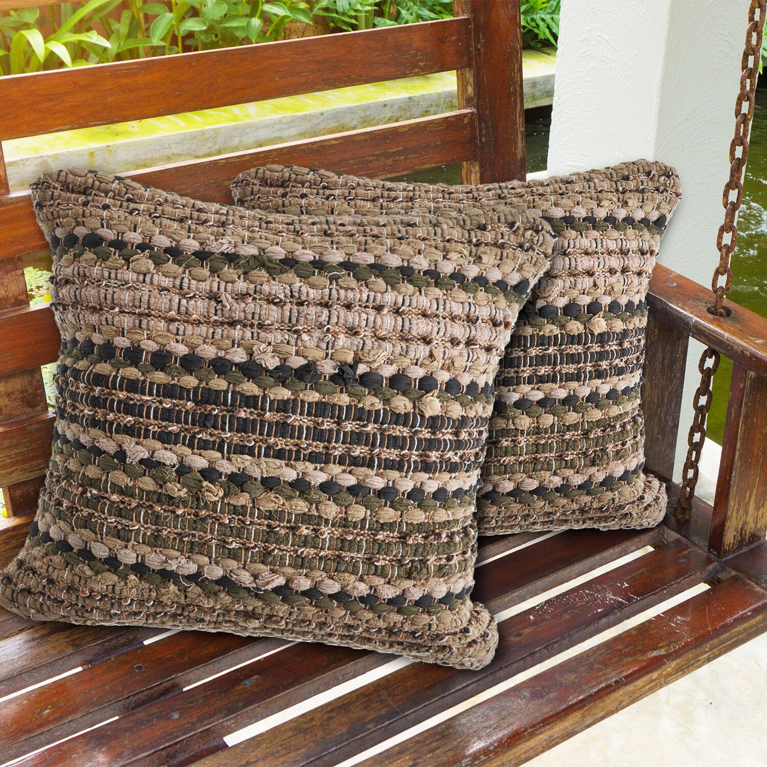 LR Home Leo 2-pc. Multi-Pack Square Throw Pillow