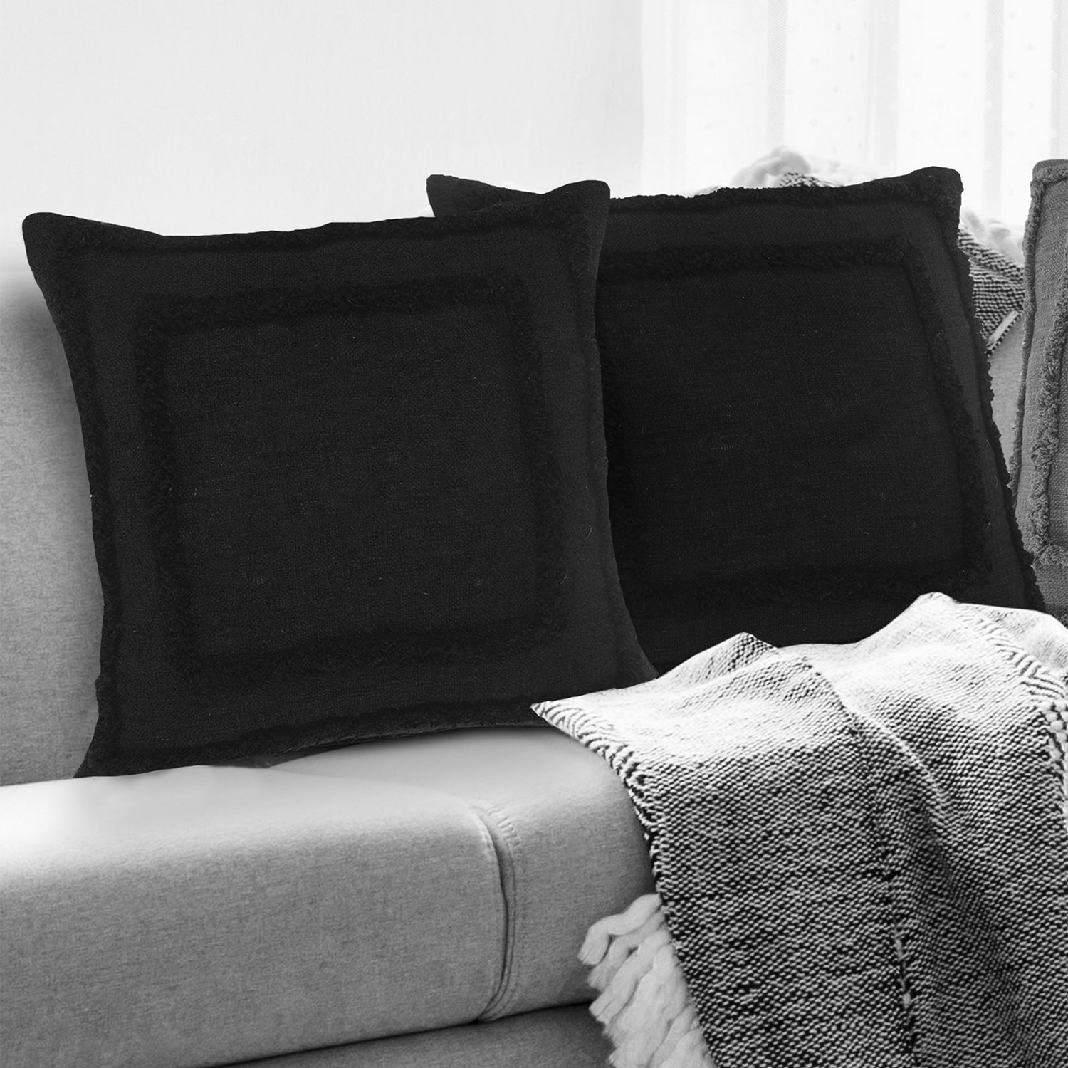 LR Home Jace 2-pc. Multi-Pack Square Throw Pillow