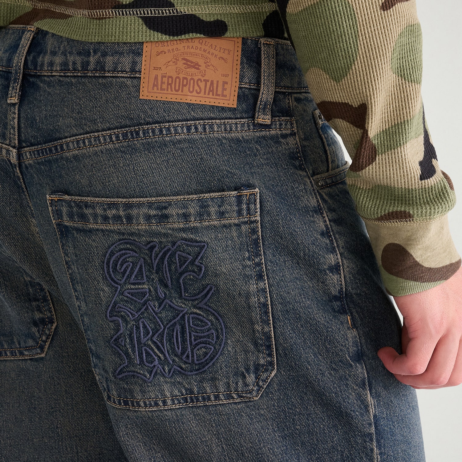 AEROPOSTALE Mens Baggy Fit Jean