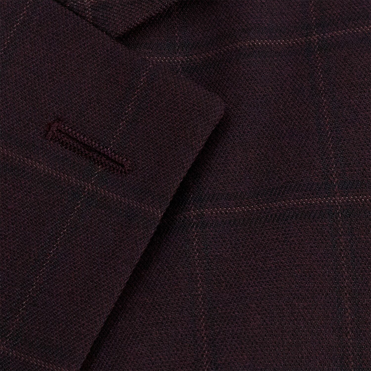 Haggar JMH Jm Haggar Mens Plaid Modern Fit Sport Coat