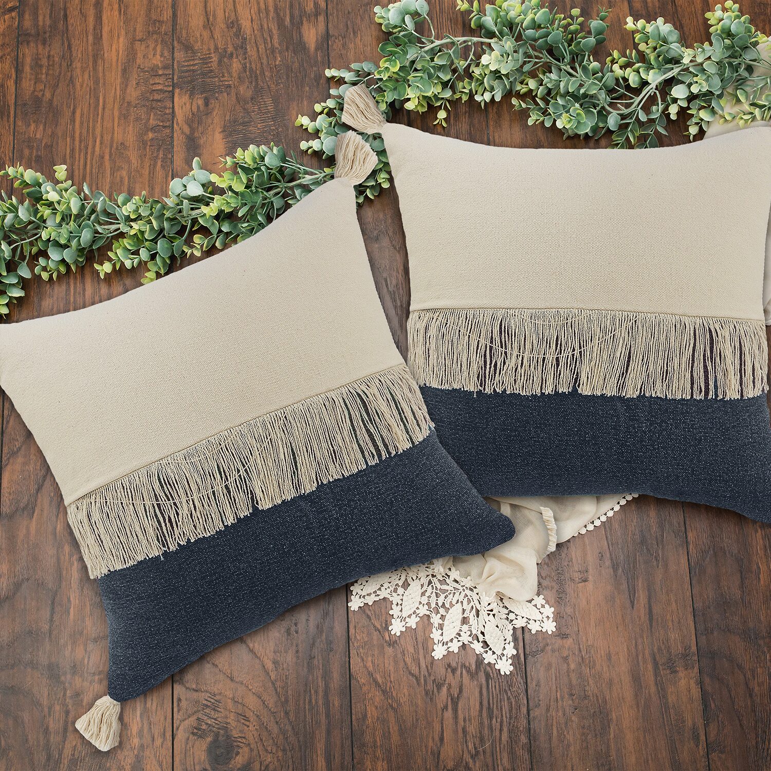 LR Home Eli Rectangular Throw Pillow