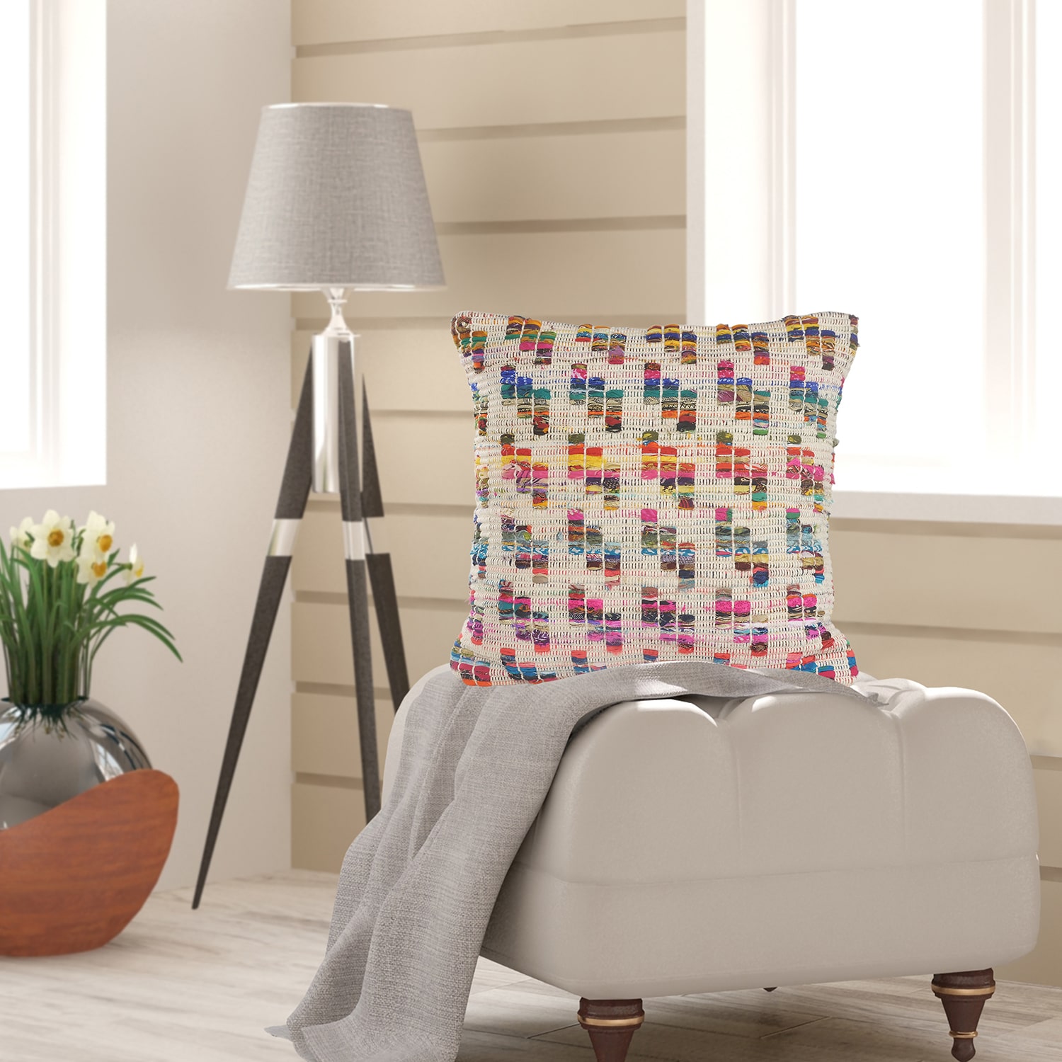 LR Home Leon 2-pc. Multi-Pack Square Throw Pillow