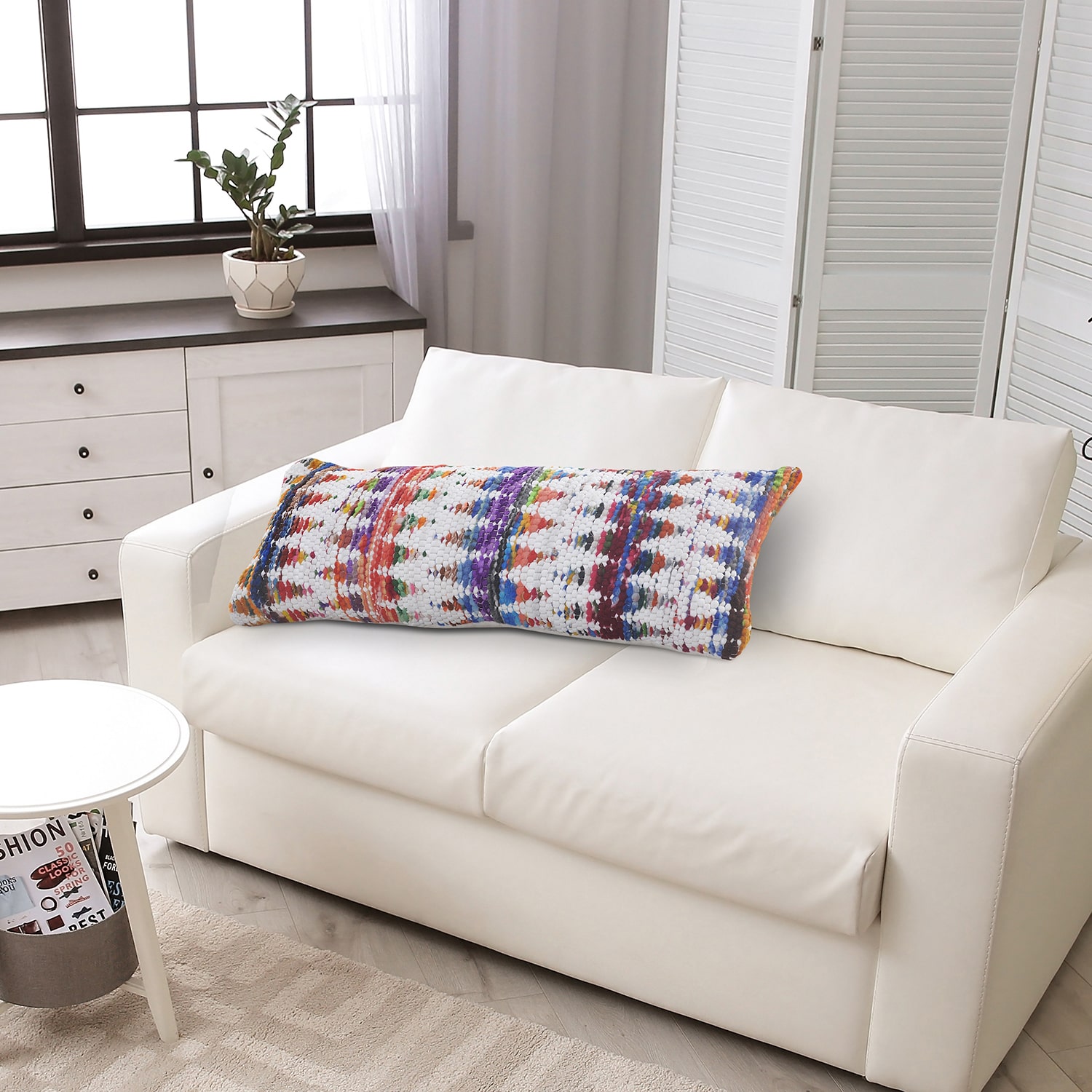 LR Home Leo Lumbar Pillow