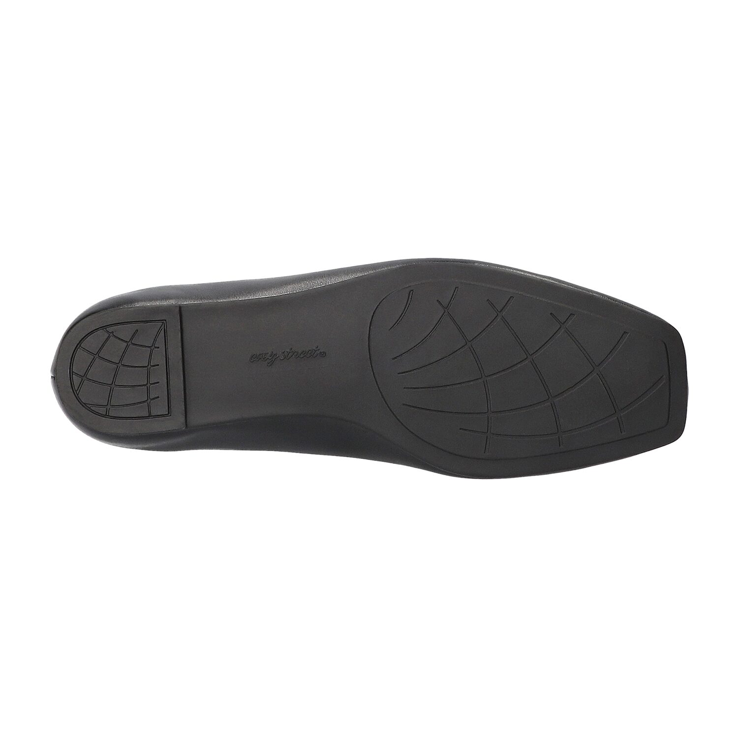 Easy Street Crescent Womens Round Closed Toe Ballet Flats