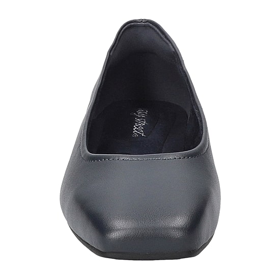 Easy Street Crescent Womens Round Closed Toe Ballet Flats