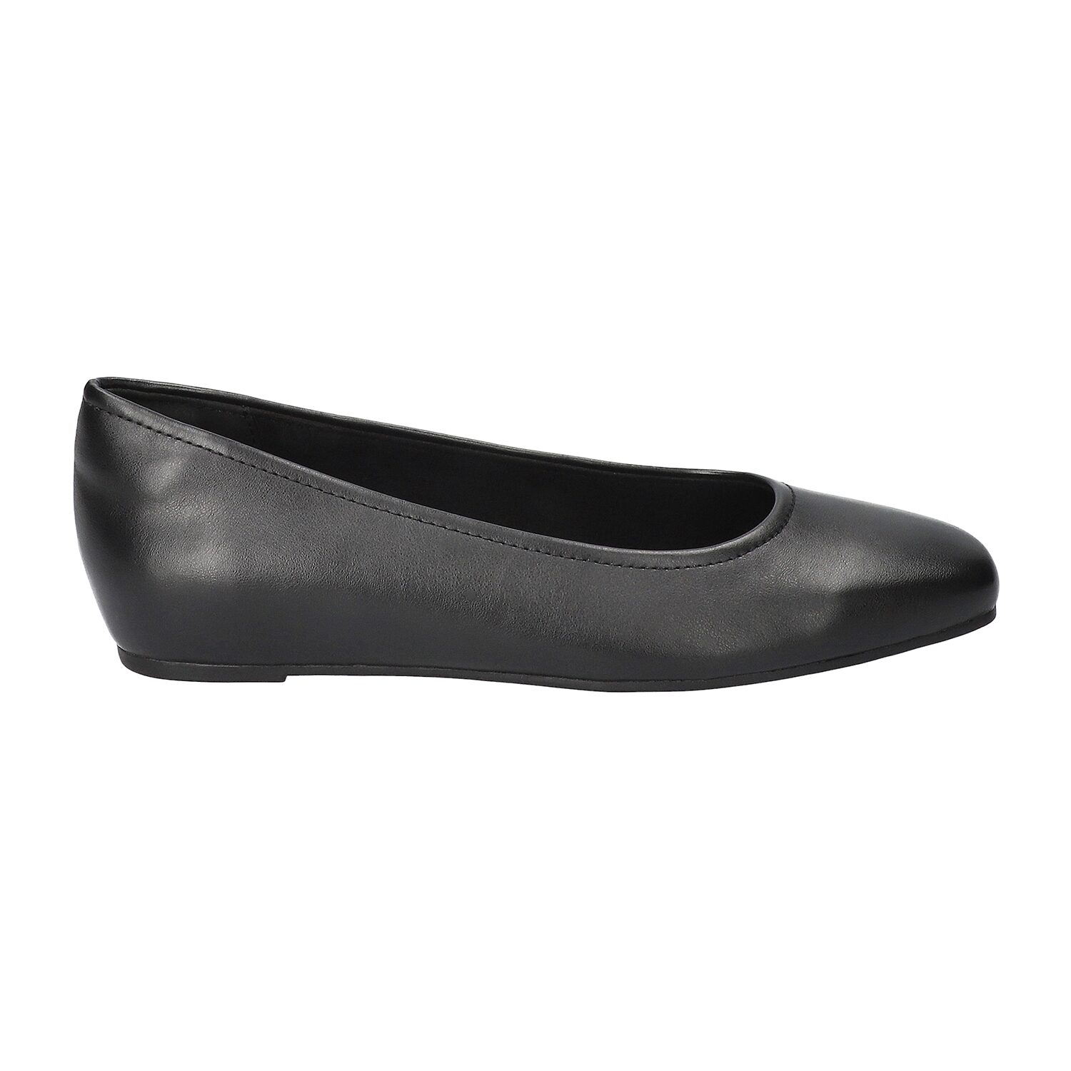 Easy Street Crescent Womens Round Closed Toe Ballet Flats