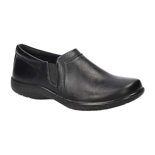 Easy Street Moira Womens Round Closed Toe Slip-on Shoe In Black
