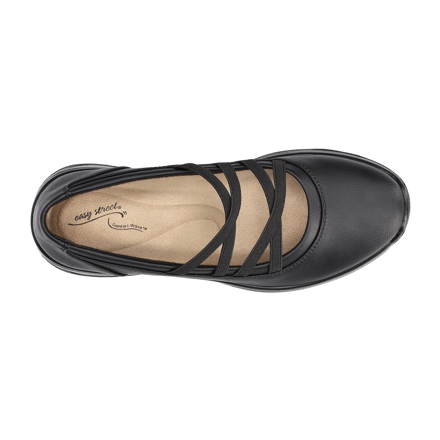 Easy Street Madge Womens Round Closed Toe Slip-On Shoe
