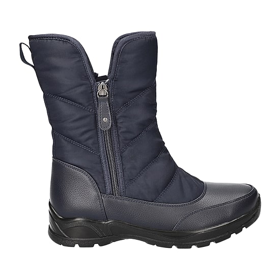 Easy Street Womens Snowfall Flat Heel Snow Boots