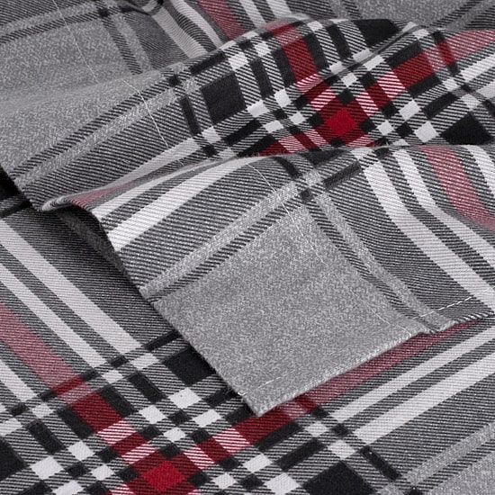 Kathy Ireland Turkish Cotton Flannel Deep Pocket Sheet Set