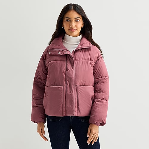 Ana Womens Midweight Jacket In Pink