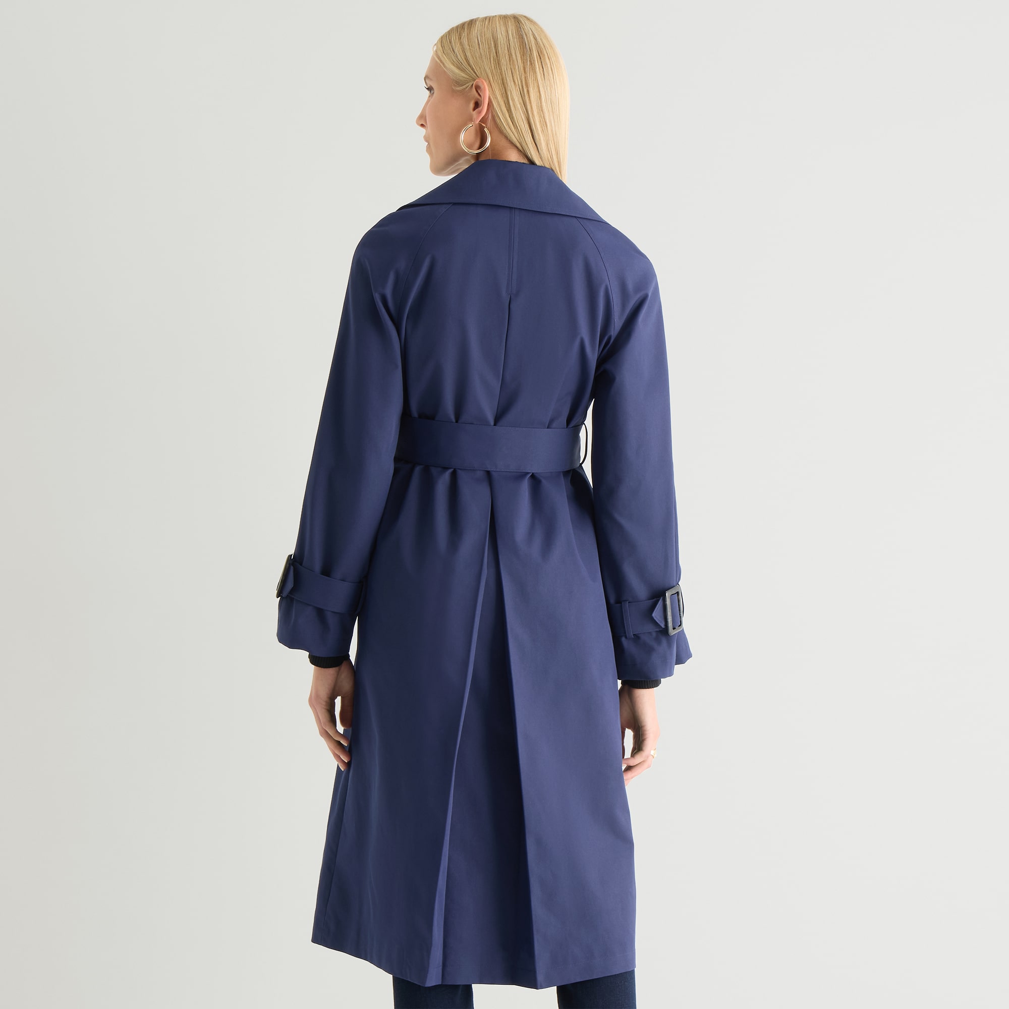 Worthington Womens Midweight Trench Coat