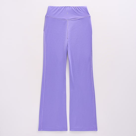 Xersion Little & Big Kid Girls Quick Dry High Rise 27 1/2" Active Skinny Full Length Leggings