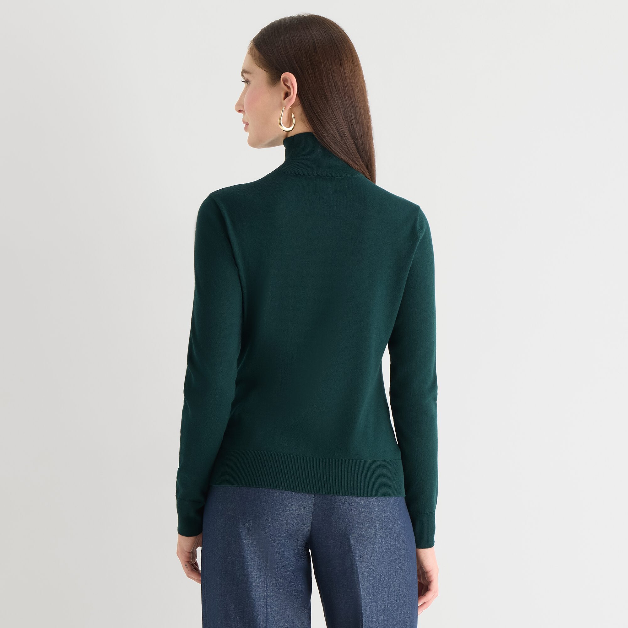 Worthington Womens Turtleneck Long Sleeve Pullover Sweater
