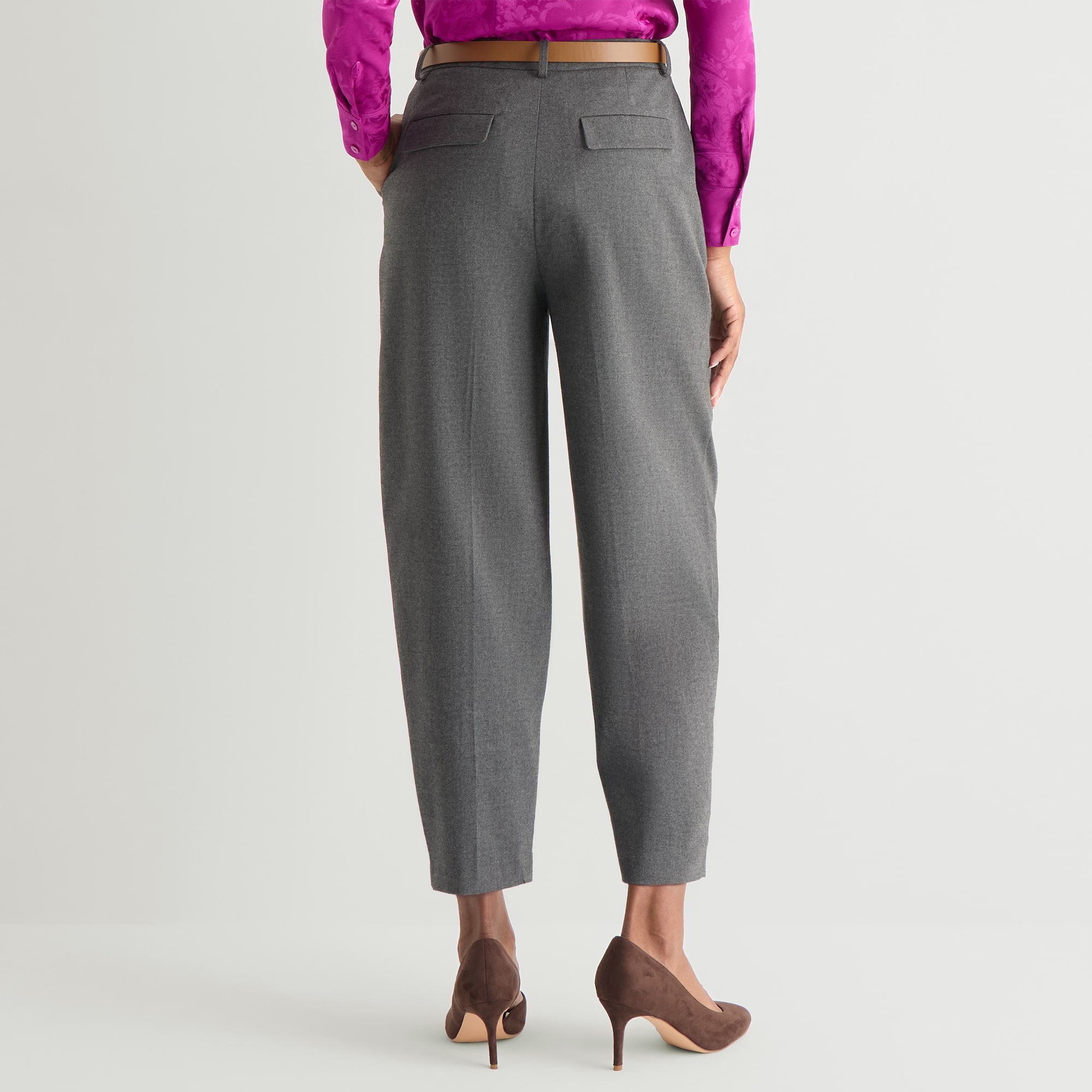 Worthington Womens Tapered High Rise Trouser