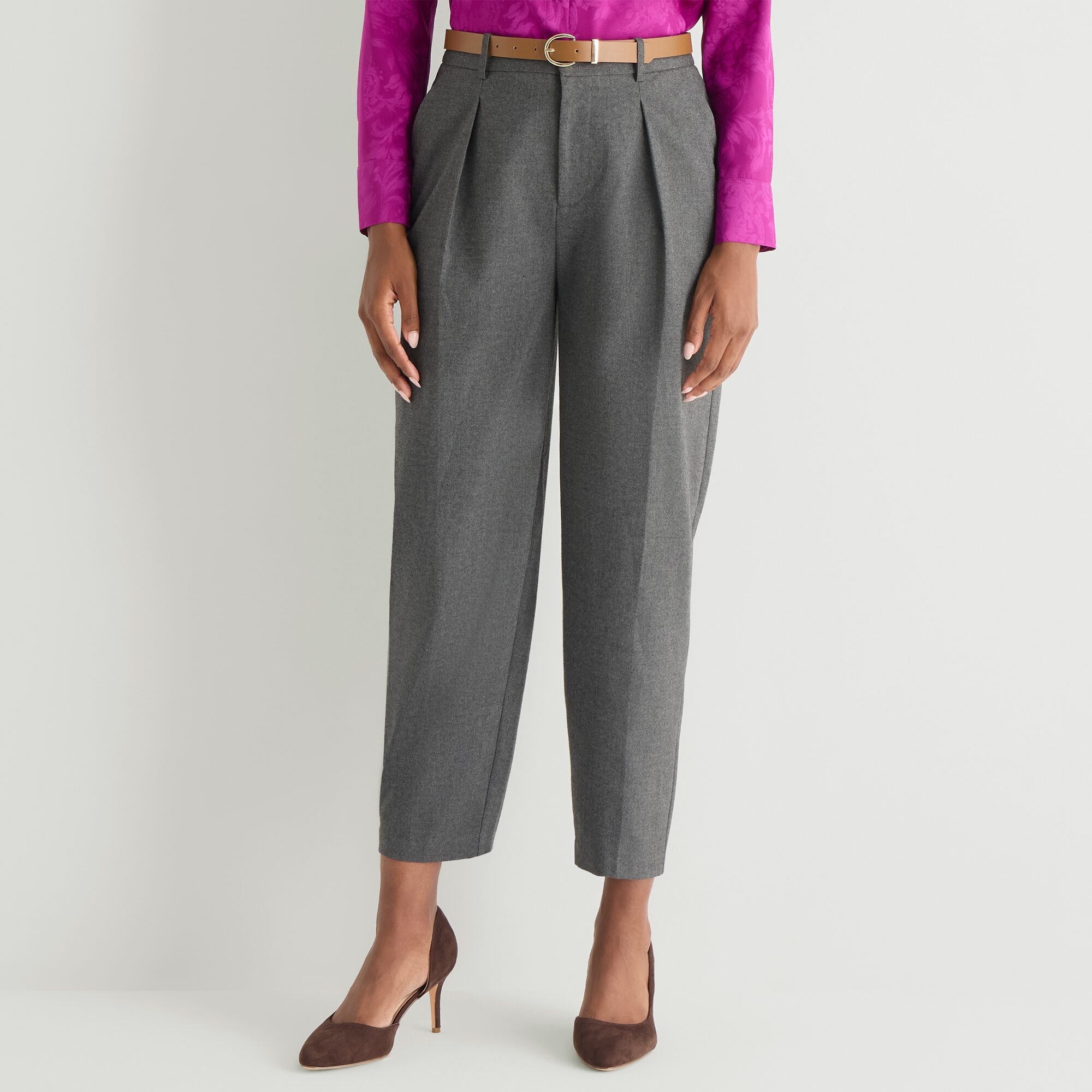 Worthington Womens Tapered High Rise Trouser