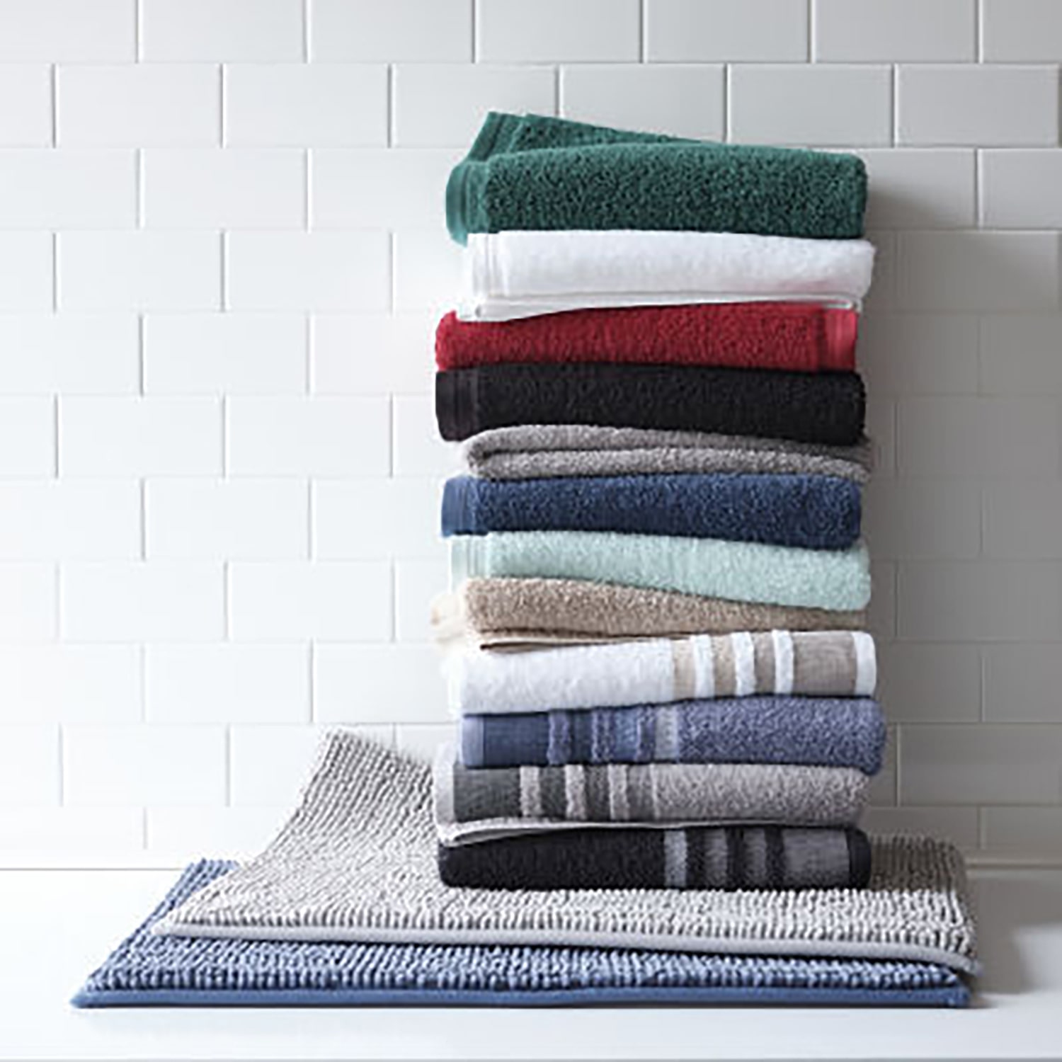 Home Expressions 6-pc. Solid Bath Towel Set