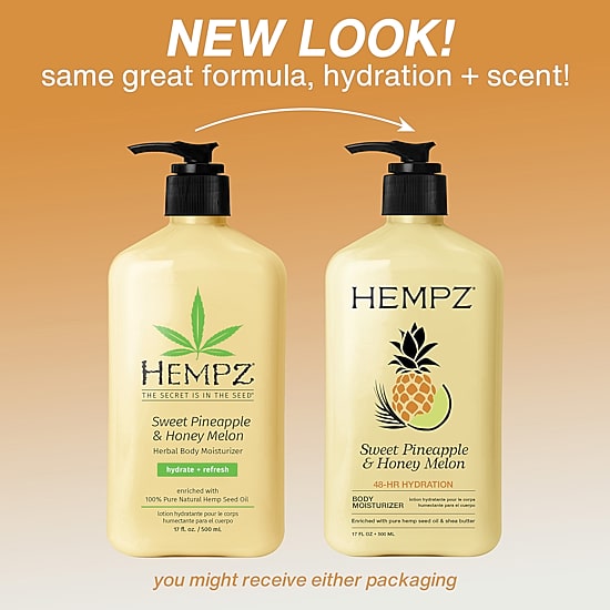 Hempz Sweet Pineapple & Honey Melon Herbal Body Moisturizer