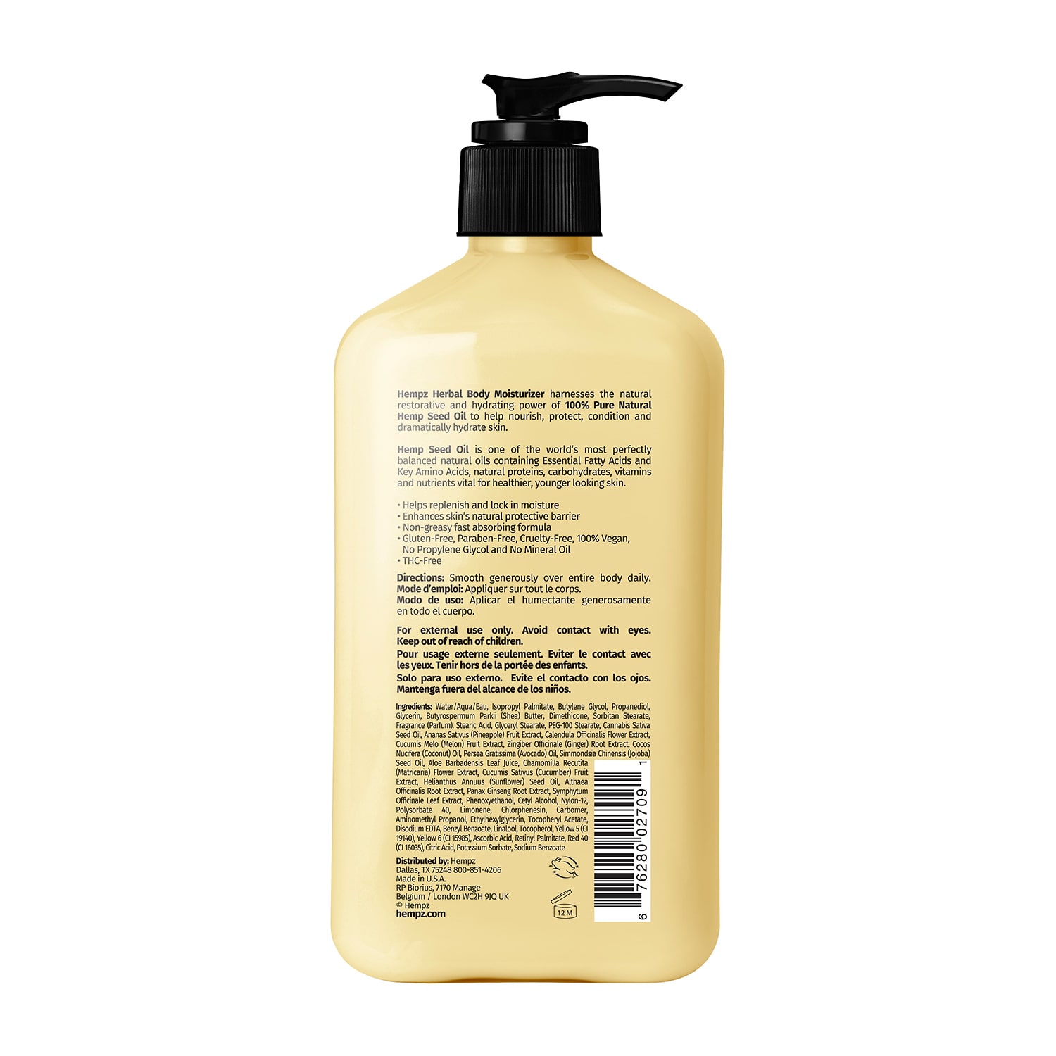 Hempz Sweet Pineapple & Honey Melon Herbal Body Moisturizer