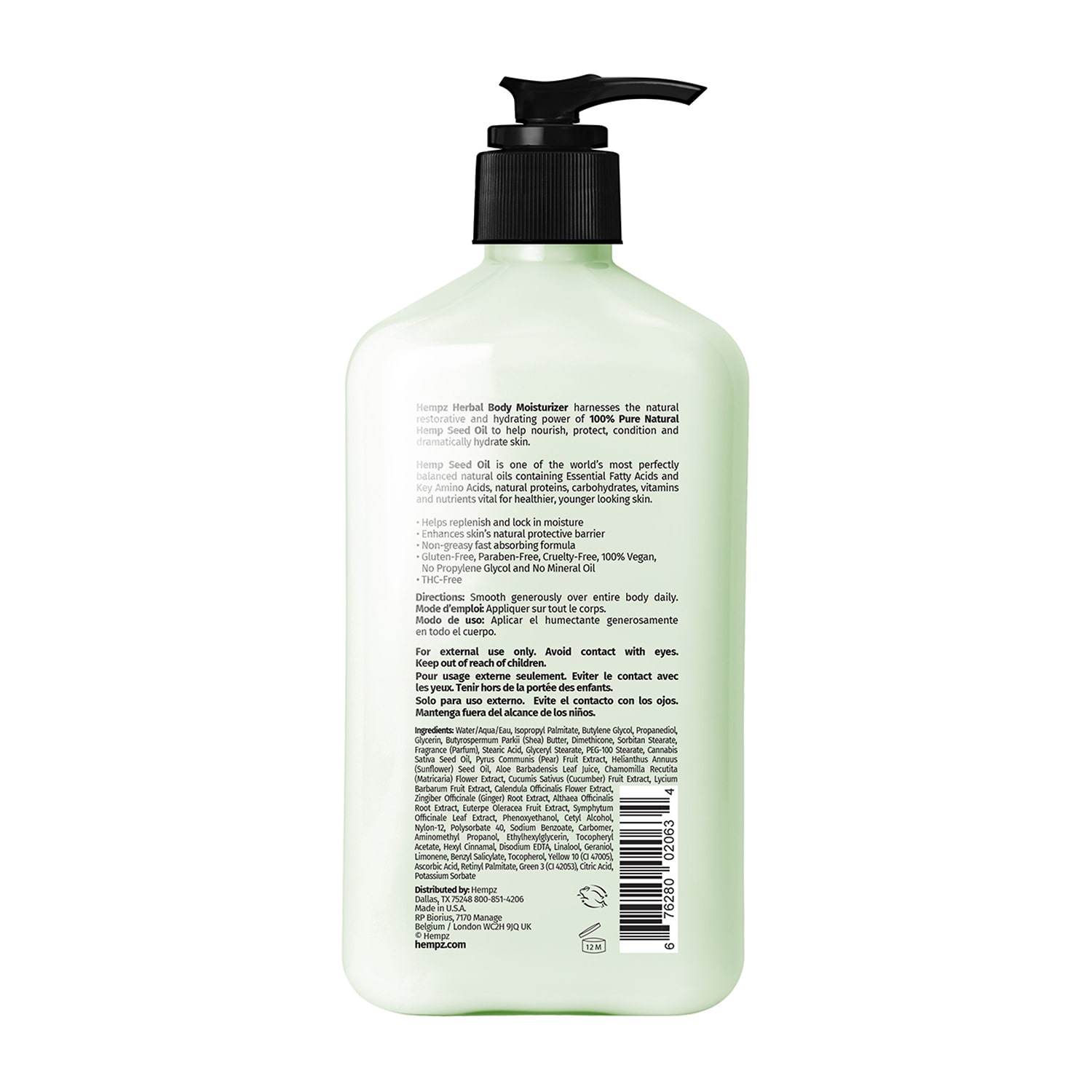 Hempz Exotic Green Tea & Asian Pear Herbal Body Moisturizer