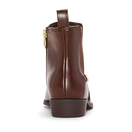 Liz Claiborne Womens Rona Block Heel Booties