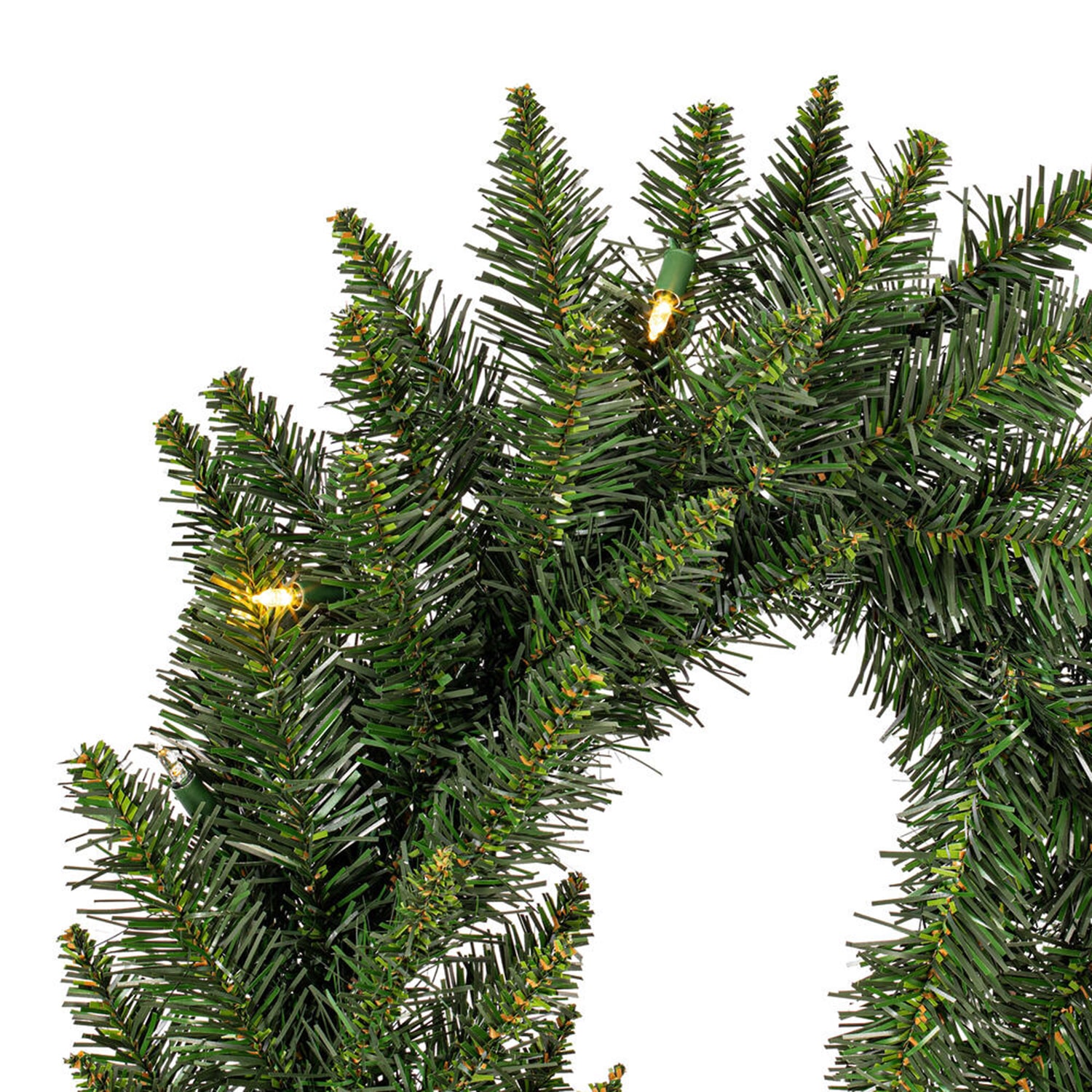 Vickerman 9' Camdon Fir Christmas Garland with 50Warm White LED Lights