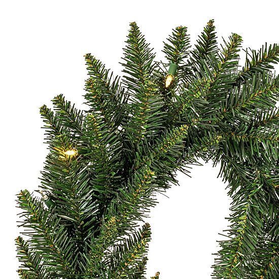 Vickerman 9' Camdon Fir Christmas Garland with 50Warm White LED Lights