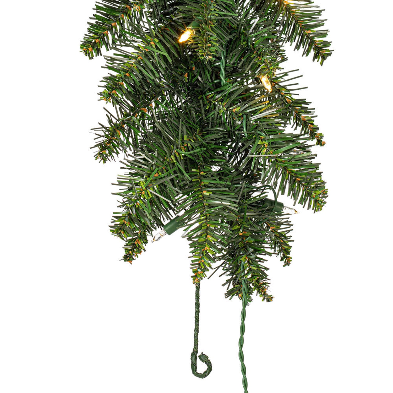 Vickerman 9' Camdon Fir Christmas Garland with 50Warm White LED Lights