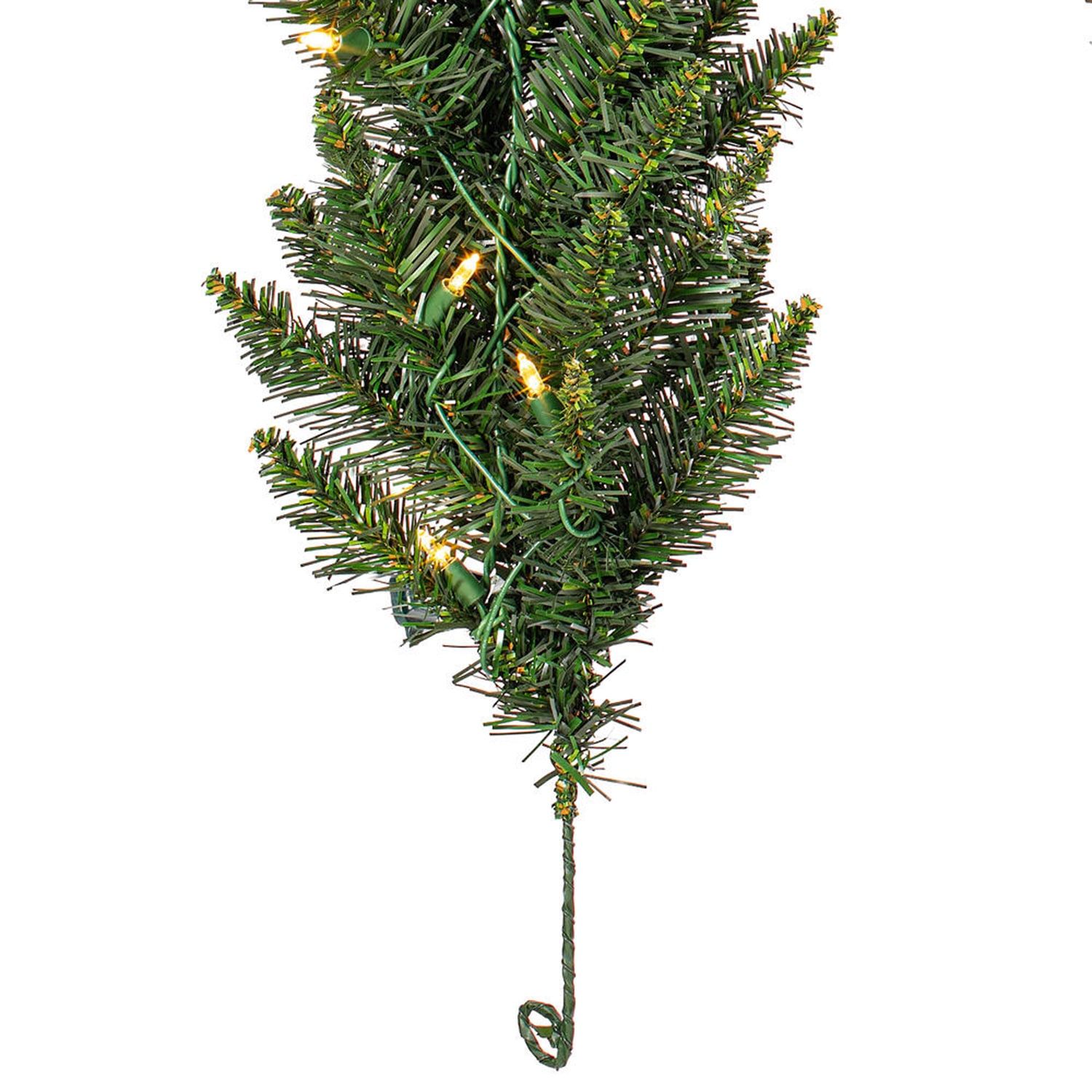 Vickerman 9' Camdon Fir Christmas Garland with 50Warm White LED Lights