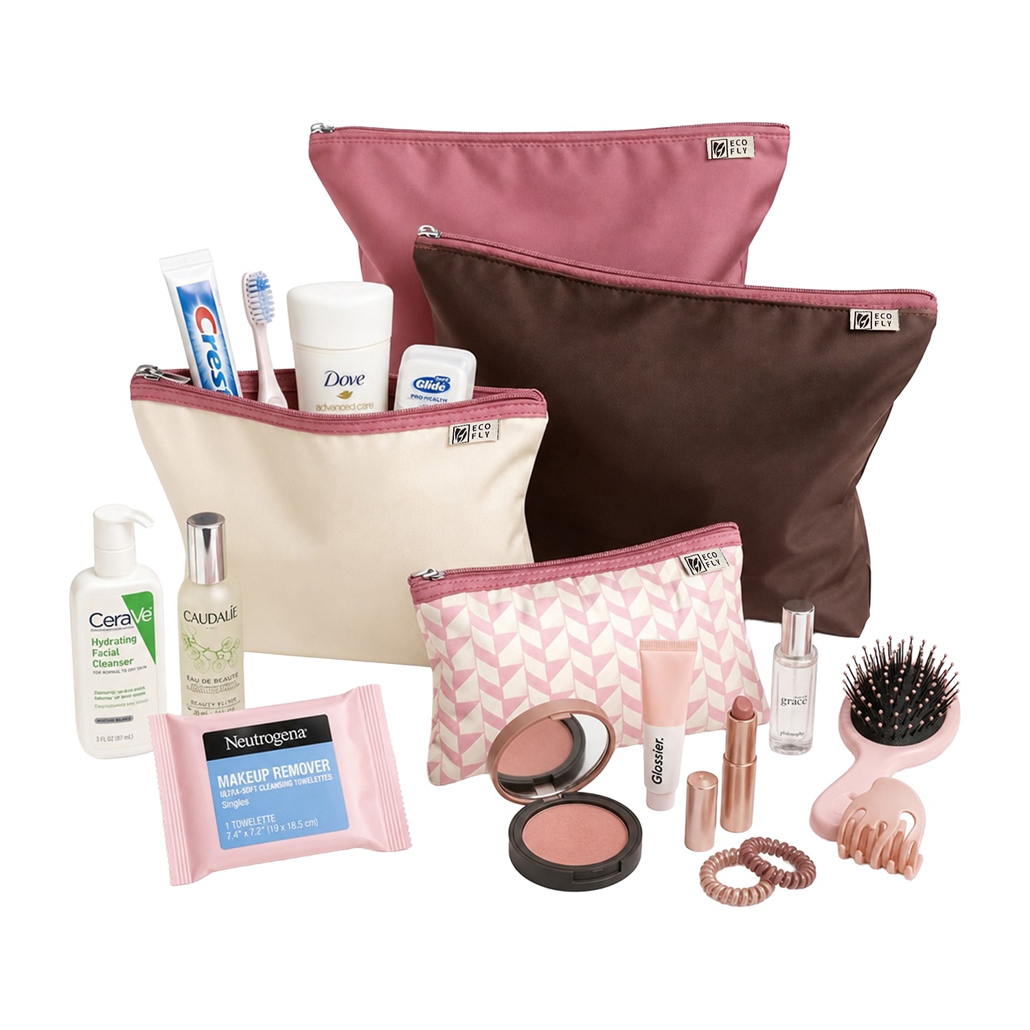 Eco Fly 4-pc. Travel Toiletry Set