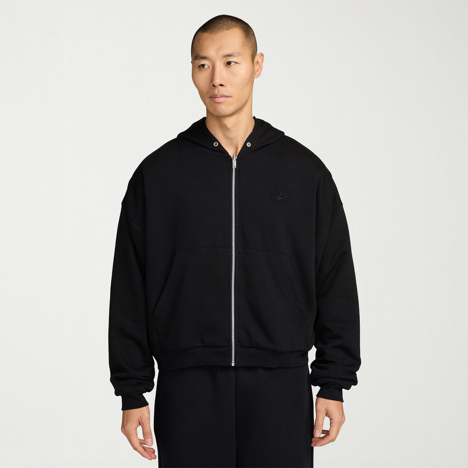 Nike Sweatshirt Mens Long Sleeve Zipper Active Hoodie