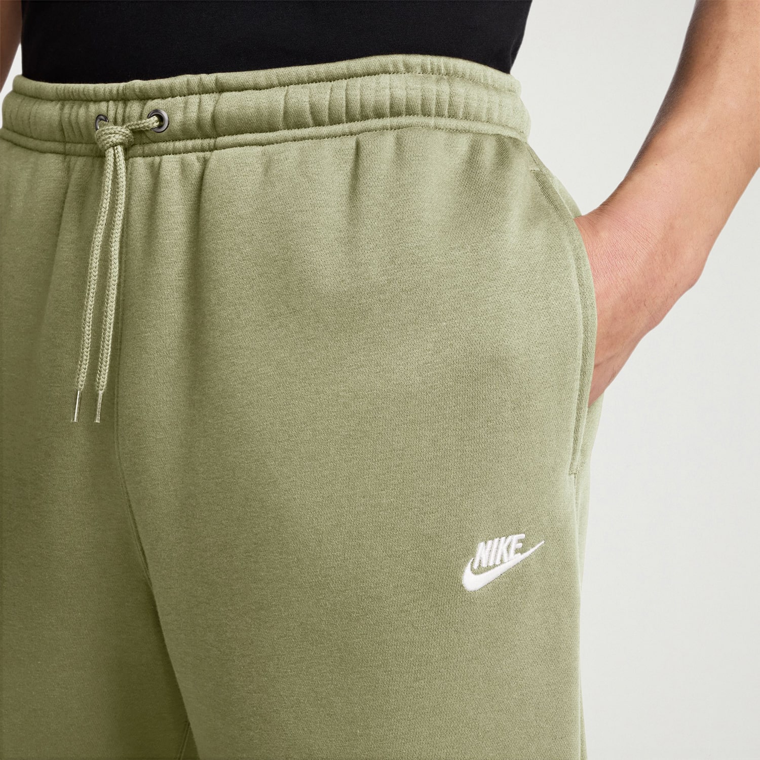 Nike Sweatpants Mens Straight Mid Rise Classic Fit Fleece Sweatpant