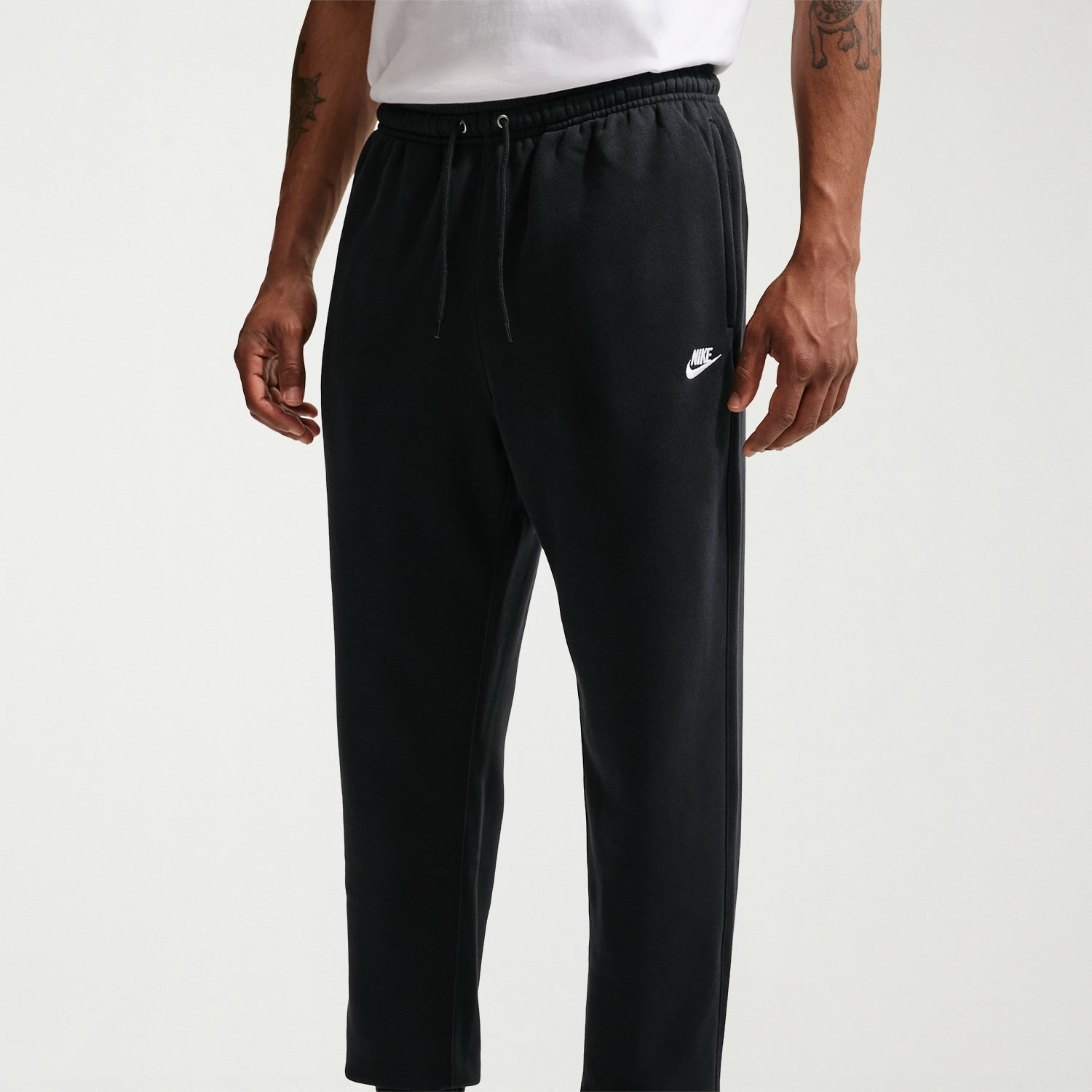 Nike Sweatpants Mens Cuffed Mid Rise Classic Fit Fleece Sweatpant