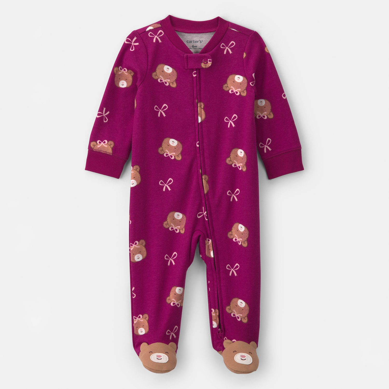 Carter's Baby Girls Animal Sleep and Play