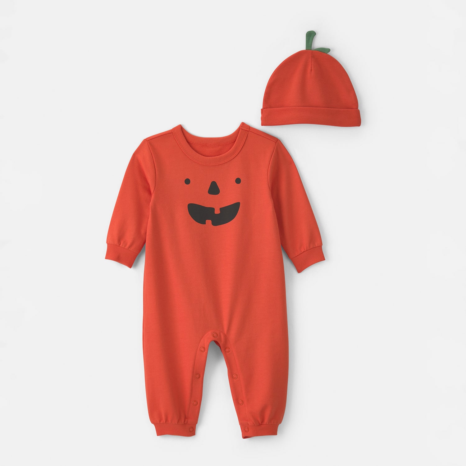 Carter's Baby Unisex Crew Neck Long Sleeve 2-pc. Jumpsuit