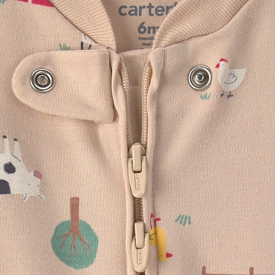 Carter's Cow Baby Unisex Sleep and Play