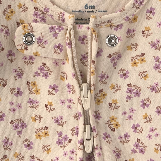 Carter's Floral Baby Girls Floral Sleep and Play