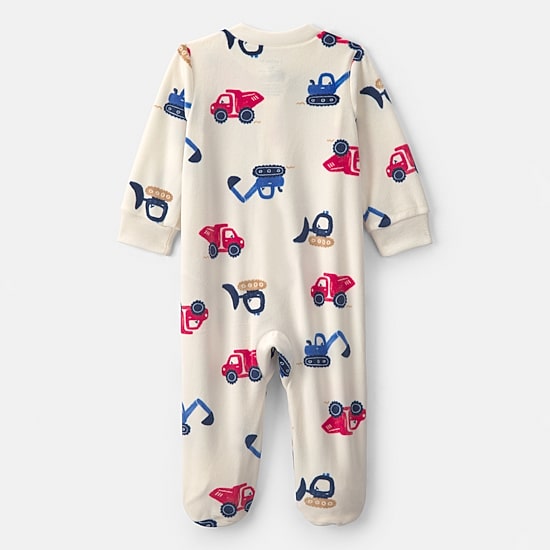 Carter's Microfleece Construction Baby Boys Sleep and Play